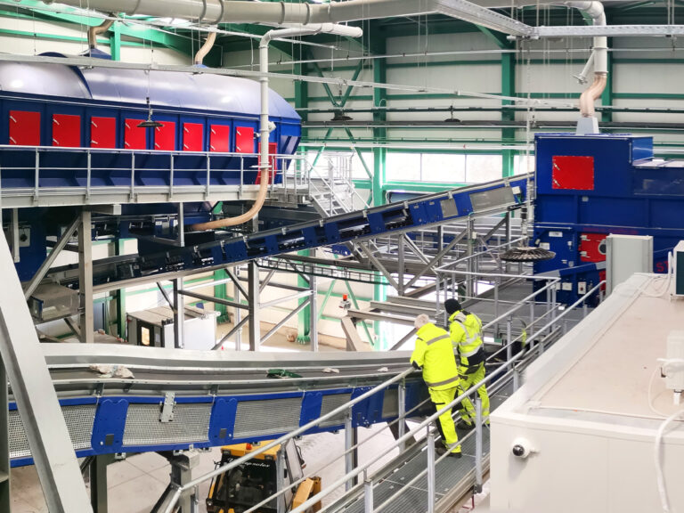 STADLER Designs and Installs First of Three High-Efficiency MRF and Compost Refinement Plants for Terna Energy in Tripoli, Greece