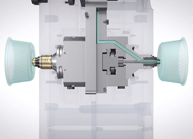 The new compact stack mold (patent-pending) is equipped with the Xd nozzle series and it is engi-neered for thin wall packaging applications. Assembly and maintenance are extremely simplified and highly efficient thanks to a plug-and-play installation.