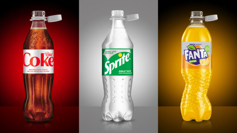 Coca-Cola Europacific Partners Collaborates With Sidel to Successfully Transition to Tethered Caps and Lighter Bottle.