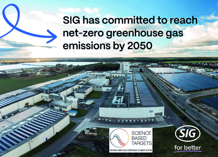 SIG’s Path to Net-Zero Approved by the Science Based Targets Initiative (SBTi)
