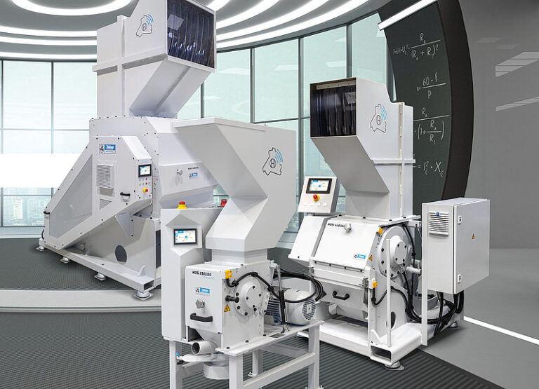 Digitally Controlled Grinders For Energy-Saving Plastics Recycling